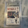🔥2020 Panini Encased MICHAEL PITTMAN JR Rookie Auto 10/10 COLTS BGS 8.5🔥