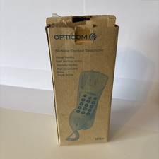 Argos Slimline B100 White Corded Telephone