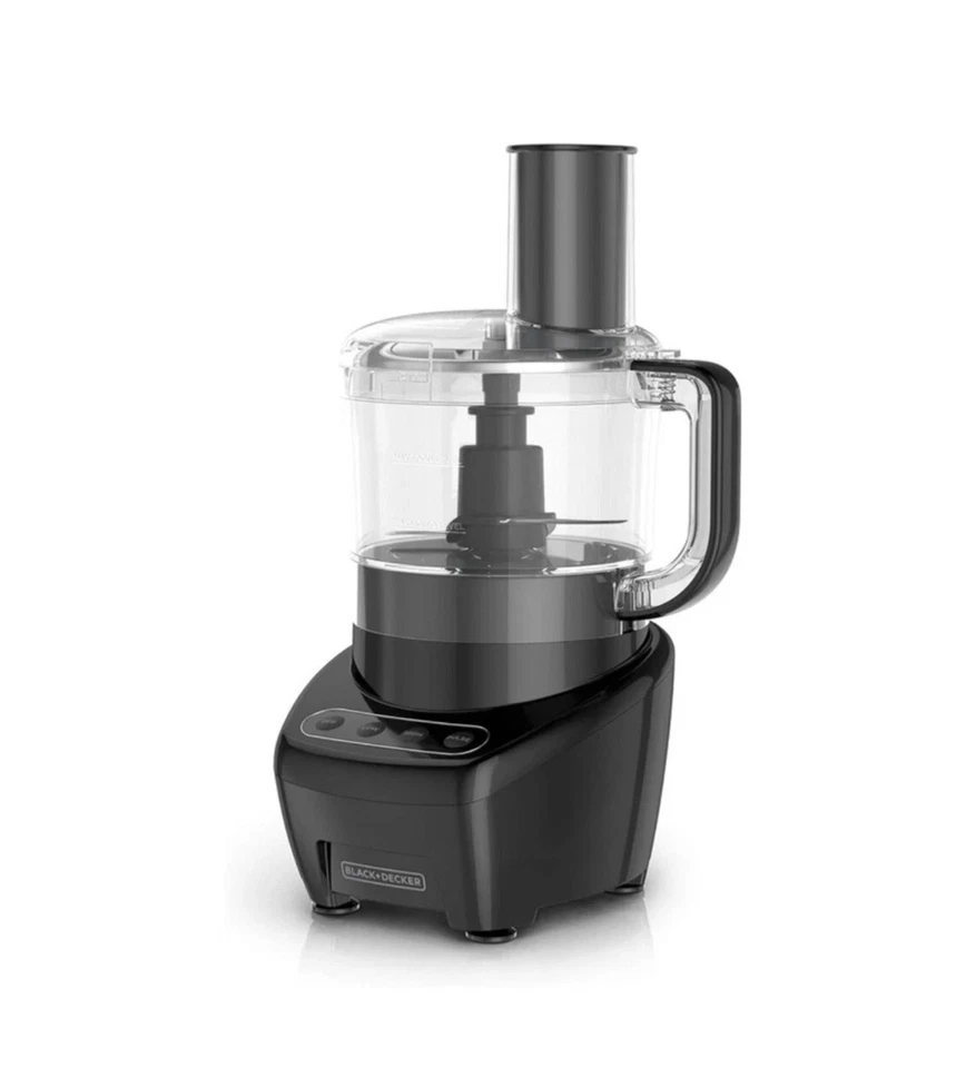 BLACK+DECKER Easy Assembly 8-Cup Food Processor, Black, FP4200B, New Sealed Box - Image 3 of 4