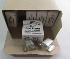 50-PACK ABB BLACKBURN WR9 WIDE RANGE COMPRESSION CONNECTORS H-TAP