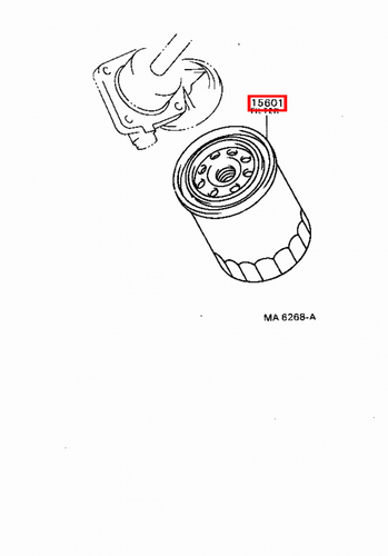 Genuine Toyota LandCruiser 80 Series FZJ 1FZ FE 4.5 Petrol Engine Oil Filter - Picture 16 of 20
