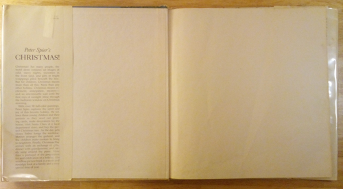"Peter Spier's Christmas!" Peter Spier HC DJ First Edition 1983 - Bild 8 von 16