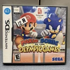 Mario & Sonic at the Olympic Games (Nintendo DS) CIB Complete Manual Authentic