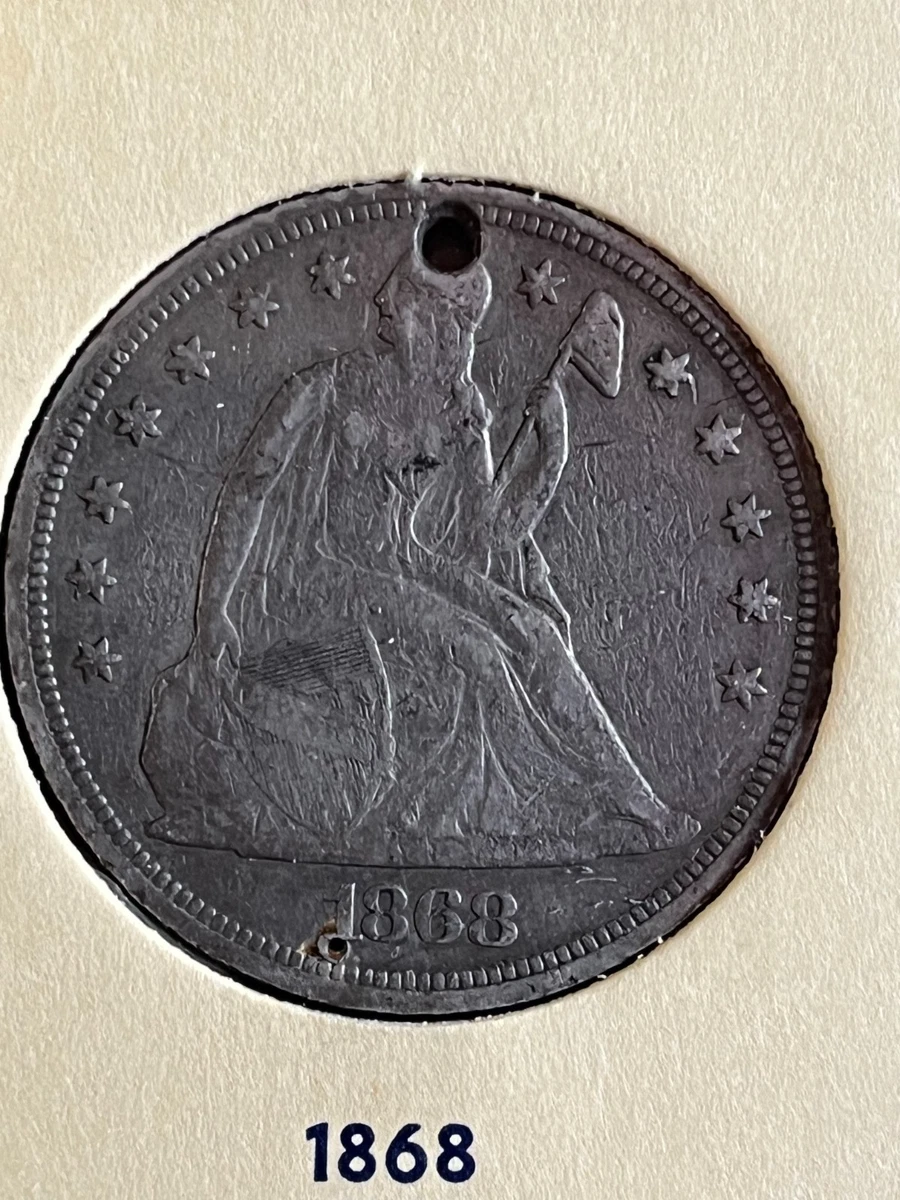 1868 Year Seated Liberty US Dollars (1840-1873) for sale | eBay