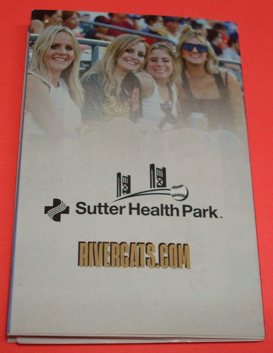 Sacramento River Cats 2025 Pocket Schedule Giants Affiliate Pacific Coast League - Picture 2 of 5