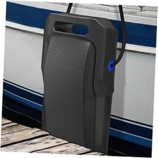 Upgraded Heavy Duty Boat Fender, Boat Bumper for Docking Black/Blue NEW