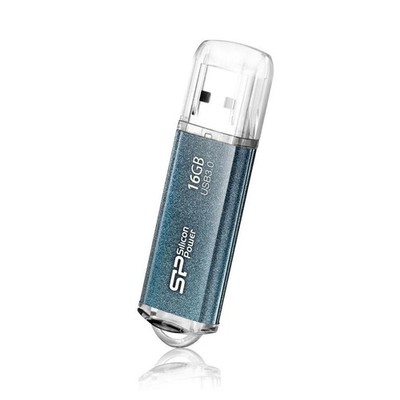 Silicon Power SP016GBUF3M01V1B USB-Stick 16GB USB3.0 M01 blau