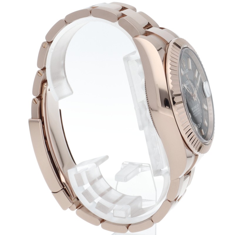 ROLEX Sky-Dweller Watch Oyster Slate 336935 18K Pink Gold mensWatch gray USED image 4