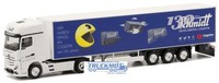 Herpa Schmidt Gevelsberg Pacman Mercedes Benz Actros 18 L Gigaspace Koffer-