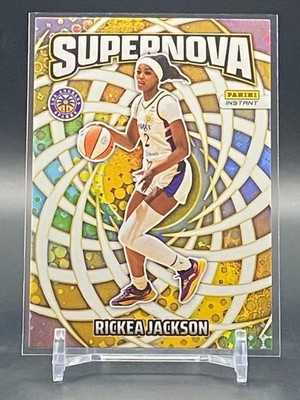 2025 Panini Instant WNBA Rickea Jackson Supernova Los Angeles Sparks #SN-12
