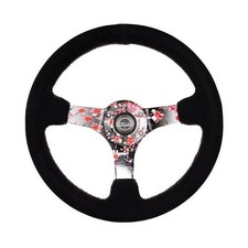 Nrg Rst-036sak-s Deep Dish Steering Wheel With Solid Spoke Sakura