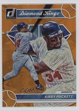 2023 Panini Donruss Diamond Kings Holo Orange Kirby Puckett #15 HOF 0qn