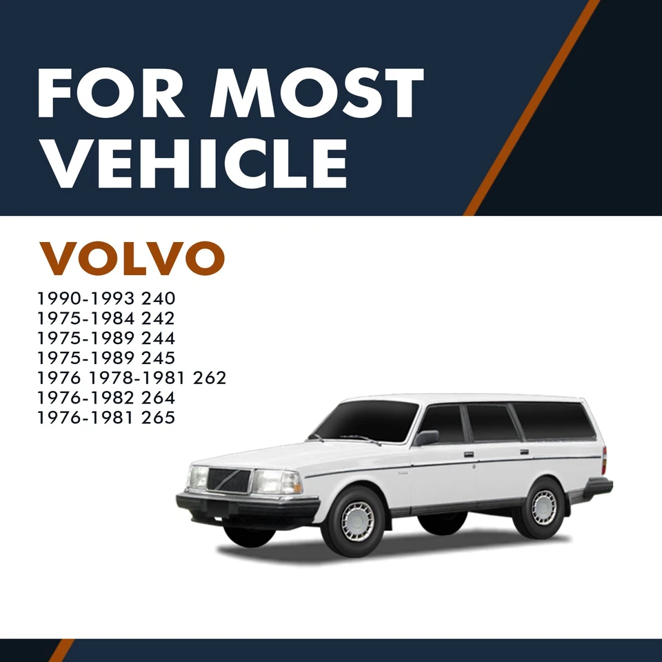 Set Front Suspension Strut Cartridge-Rear Shock Absorber For 1975-1989 Volvo 245 - Image 2 of 4