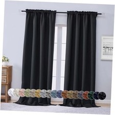 2RP SMWG S2 52x96 52"W x 96"L Pack of 2 Black