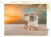 Calvendo Puzzle Binoculars With Sea View | 1000 Pieces, Finished Size 25.2 × 18.