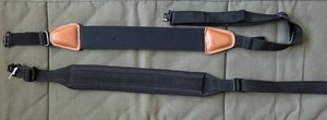 Lot of 2 Black Gun Slings For Shotgun Or Rifle