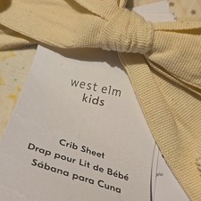 West Elm Stars Moon Crib Fitted Sheet
