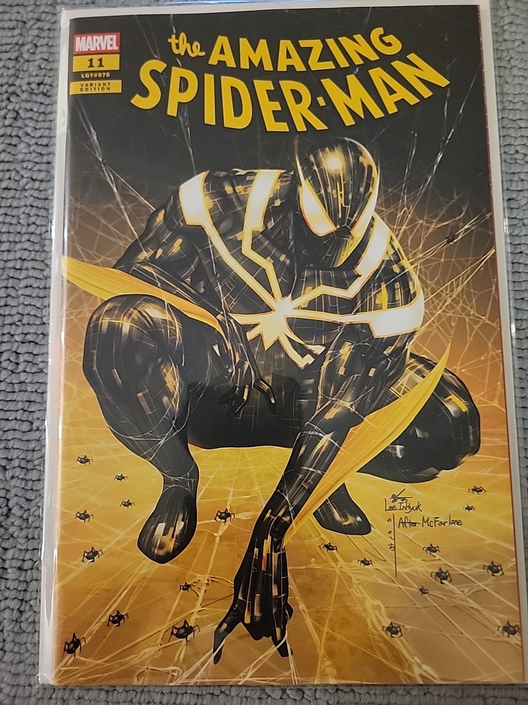 AMAZING SPIDER-MAN #11 INHYUK LEE NYCC EXCL MCFARLANE HOMAGE VARIANT LTD to 800