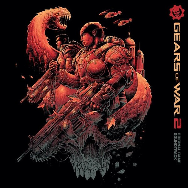 Steve Jablonsky Gears of War 2 the Original Game Soundtrack Double LP Vinyl