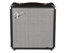 Used Fender Rumble 25 V3 25-Watt 1x8" Bass Combo Amp - Black/Silver
