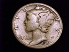 1923-S Mercury Dime,  Good  Grade