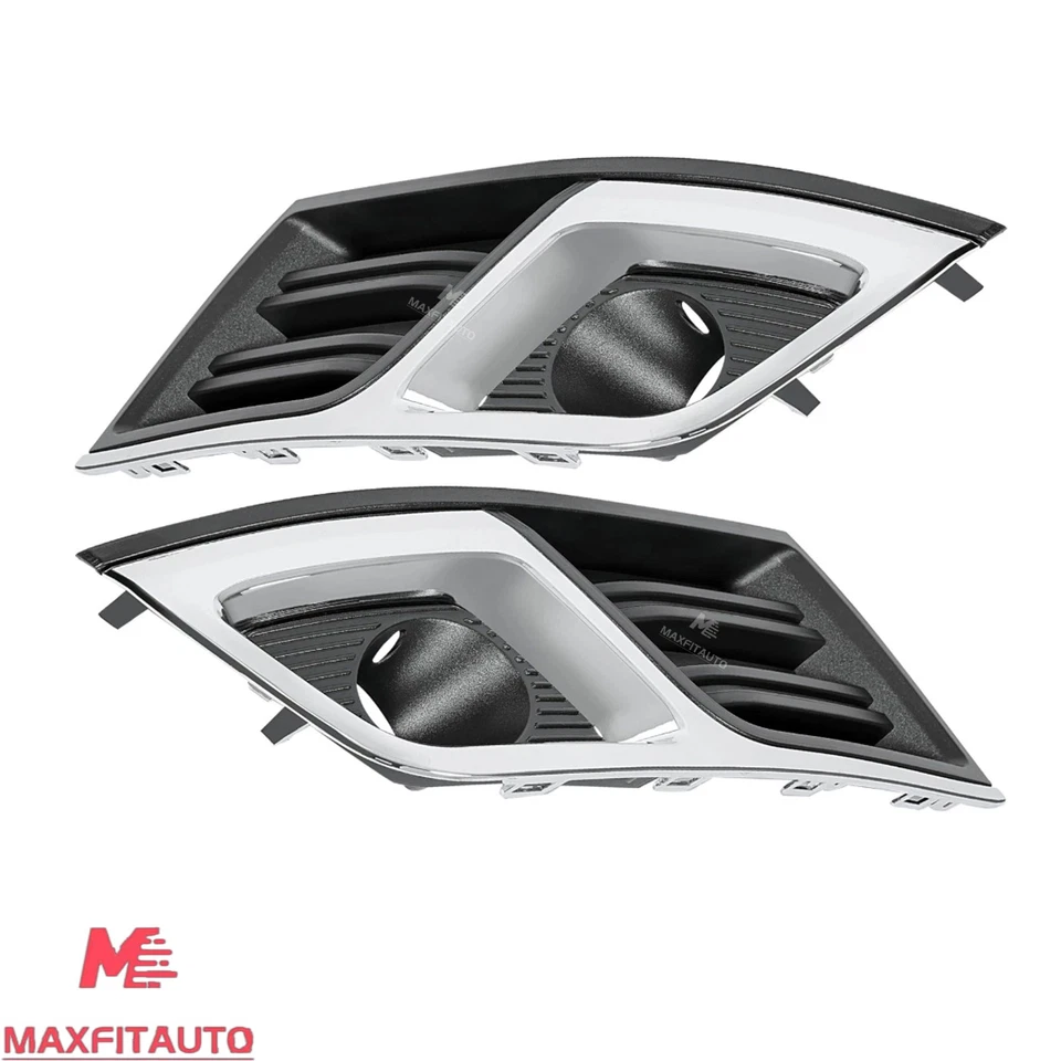 For Chevy Traverse 2013-2017 Front Fog Light Bezel Cover Pair Left&Right 2pcs Foto 3 de 4