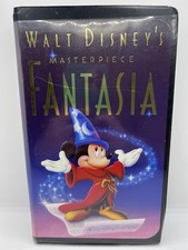 Walt Disney s Masterpiece Collection Fantasia VHS 1991 1132 Edition RARE