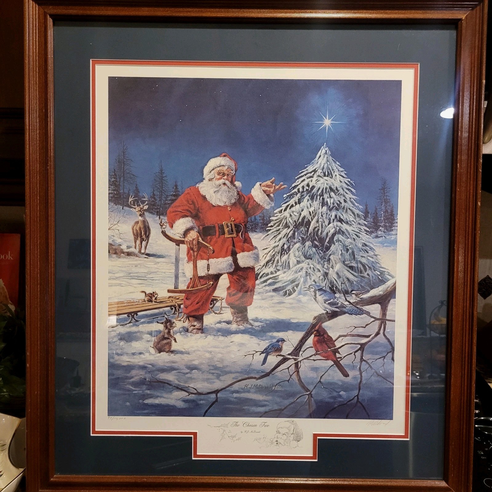 The Chosen Tree Framed And By Artist - R. J. Mcdonald