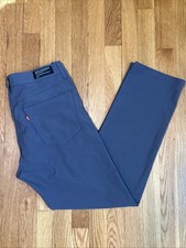 Levi's Men's 511 Slim Tech Pants Stretch Gray Men's 33 x 30 Performance