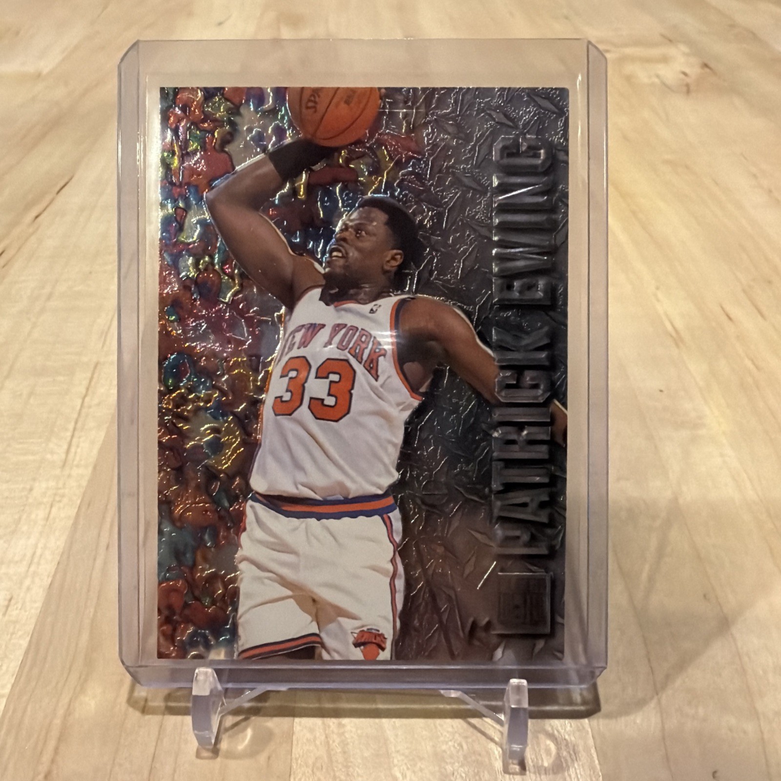 1996‑97 Fleer Metal Patrick Ewing 64 New York Knicks Base Card Gradable