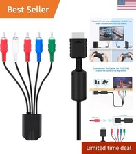 Component HD AV Cable for PS2/PS3/PS3 Slim 6FT High Definition Video and Au...