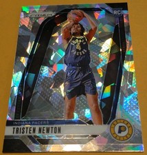 2024-25 Panini Prizm - Tristen Newton #261 Ice Prizm (RC) UCONN Pacers Parallel 