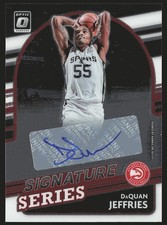2021-22 Donruss Optic #SS-DQJ DaQuan Jeffries Signature Series AU