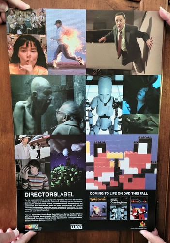 Spike Jonze Poster Christopher Walken Directors Chris Cunningham Michel Gondry