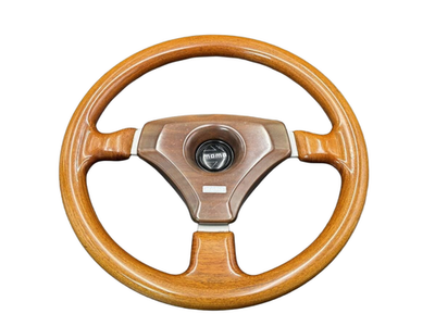 MOMO VELOCE Wood Steering Wheel 350mm JDM Mazda Miata NA NB RX7 FC
