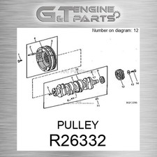 R26332 Pulley Fits John Deere (surplus Open Box)