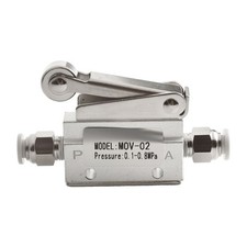 Aluminium Rollen Typ mechanisches Ventil N C OnOff MOV02 Luftstromregelung