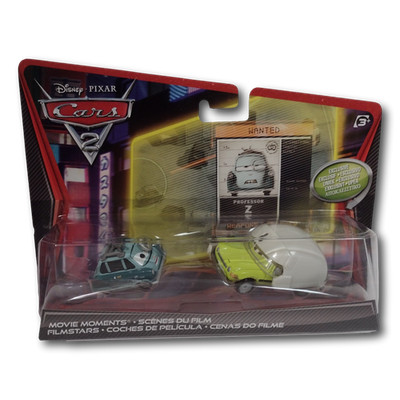 Disney Pixar Cars Movie Moments Professor Z & Acer 2er Pack