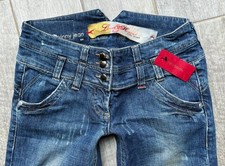 River Island low rise skinny leg Jeans Love  Honour buttons 8 S W28 L29.5 Y2K