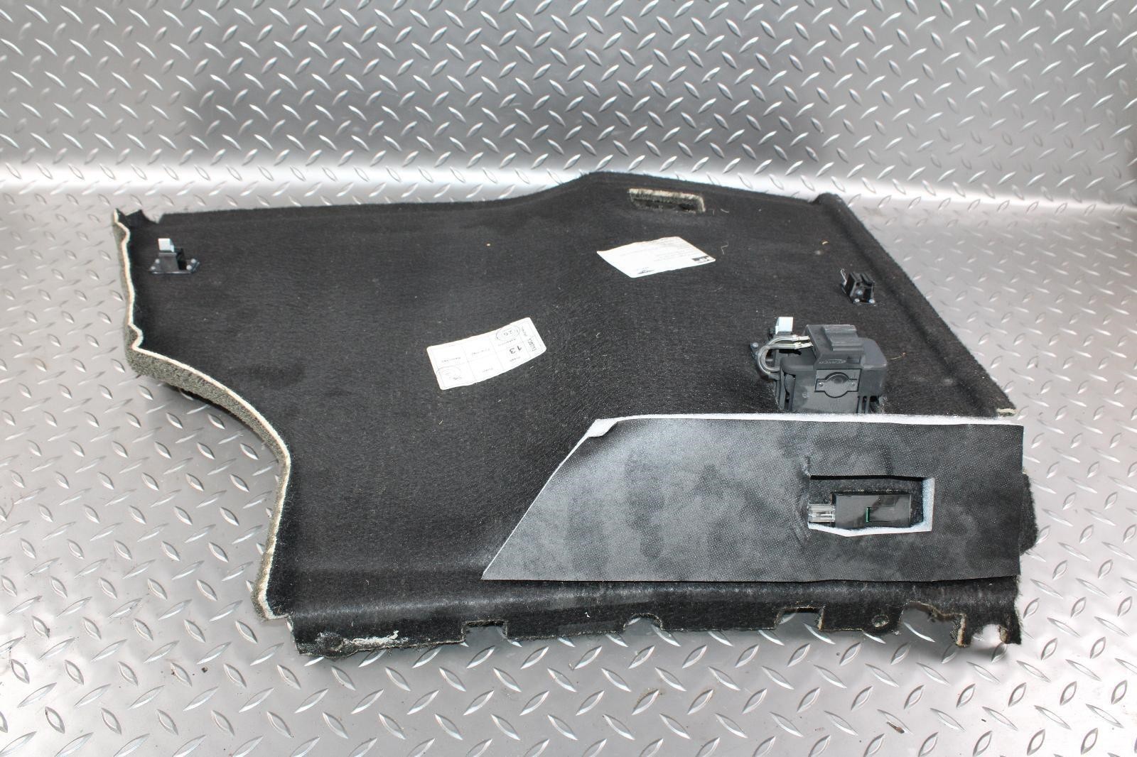 13-18 Flying Spur Black Carpet Passenger Right RH Trunk Cargo Trim Panel OEM WTY