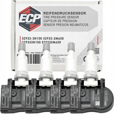 4X 52933-3N100 RDKS TPMS-Sensor Reifenluftdrucksensor HYUNDAI SOLARIS SANTA FE