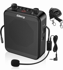 Portable Voice Amplifier, 30W 2800Mah Bluetooth Rechargeable Personal Voice Ampl