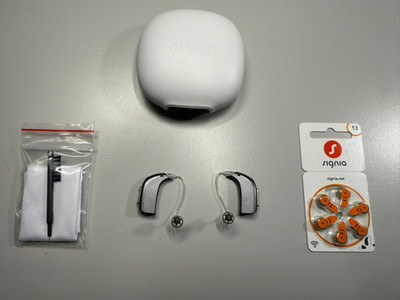 Oticon Get miniBTE open fitting BTE hearing aids left&right