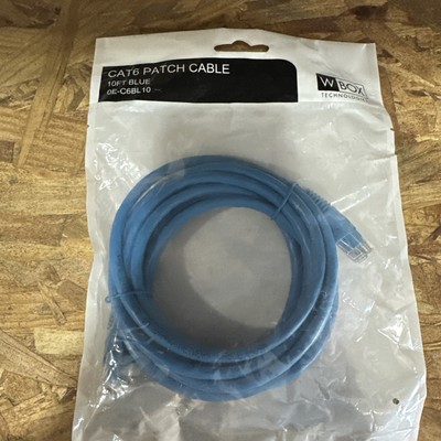 CAT 6 Patch Cable Blue 10 Foot 0E-C6BL10,