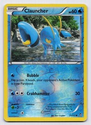 Clauncher 23/111 XY - Furious Fists Reverse Holo Common