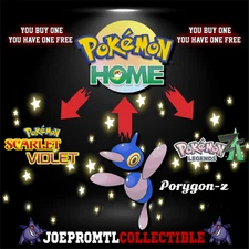 Pokemon Legends ZA (Z-A) Scarlet & Violet ✨ 6IV Shiny Porygon-Z ✨Fast TRADE 🚀