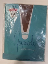 1 Pair Gaymode Size 10 Average Beige Glo Seamless Nylon Stockings