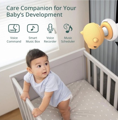 Monitor inteligente para bebés Pixsee Play & Pixsee Friend APLICACIÓN WIFI sellado de fábrica precio de venta sugerido por el fabricante $350 - Imagen 5 de 12