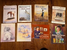 Susan Scheewe Presents Watercolor & Animal Painting Lot (8) 1983–1992