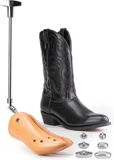 HOUNDSBAY Bloodhound Professional Western Cowboy Boot Stretcher for Men & Women